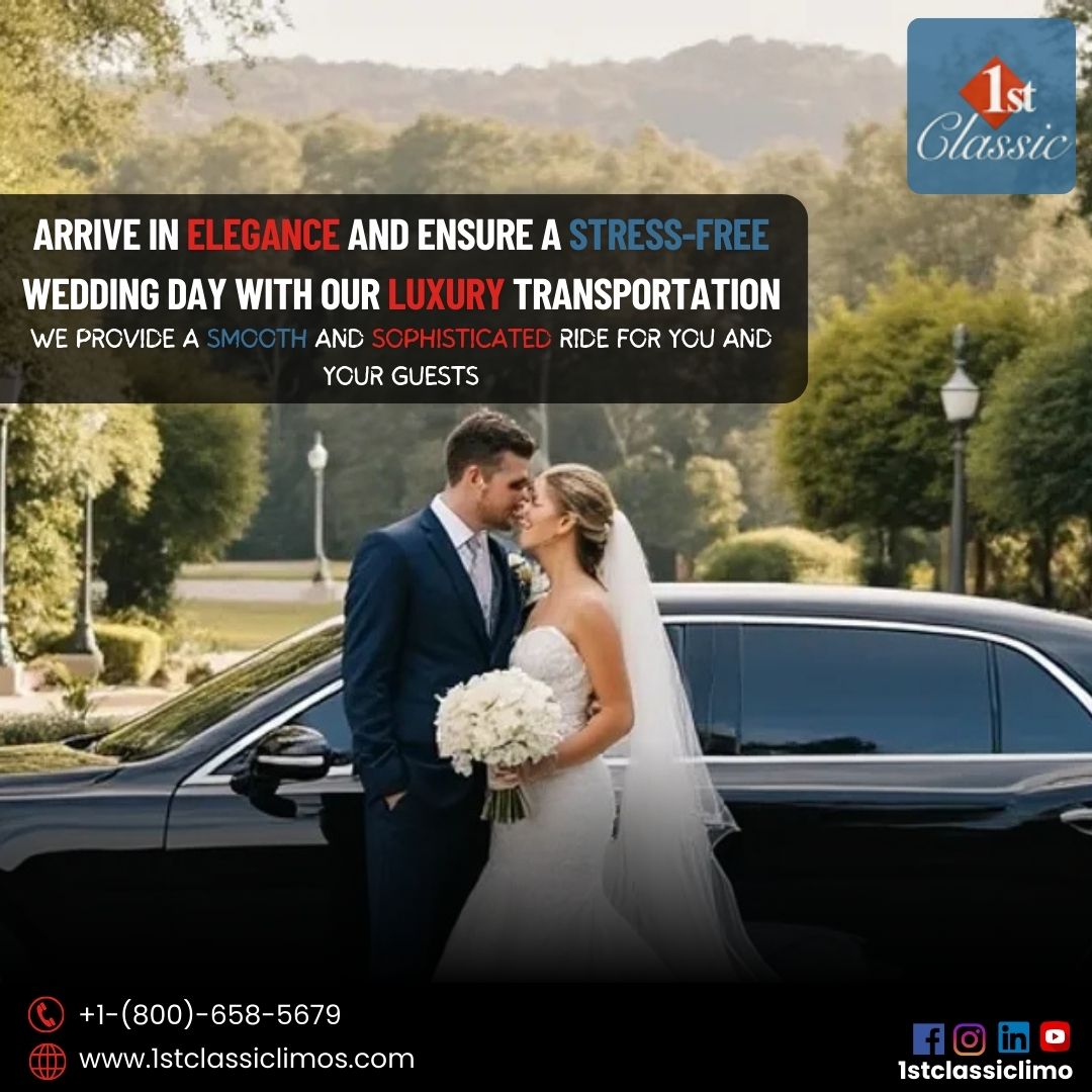 Elevate Your Wedding Day with Luxury Transportation & Exclusive Discounts