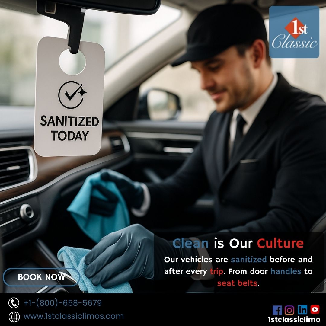 Clean Rides. Clear Minds. — The Gold Standard in Sanitized Transportation