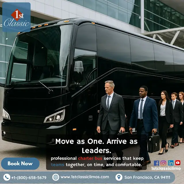 Corporate Events Charter Bus Service: Travel Together, Lead Together