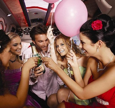 Bachelor or Bachelorette Transportation Limousine Car Service